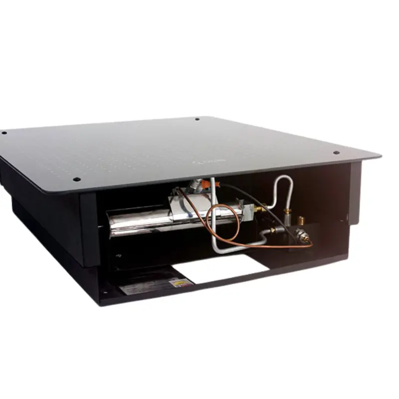 Vitro convector Calden 3000 Kcal Acero Inoxidable con Termostato Smart