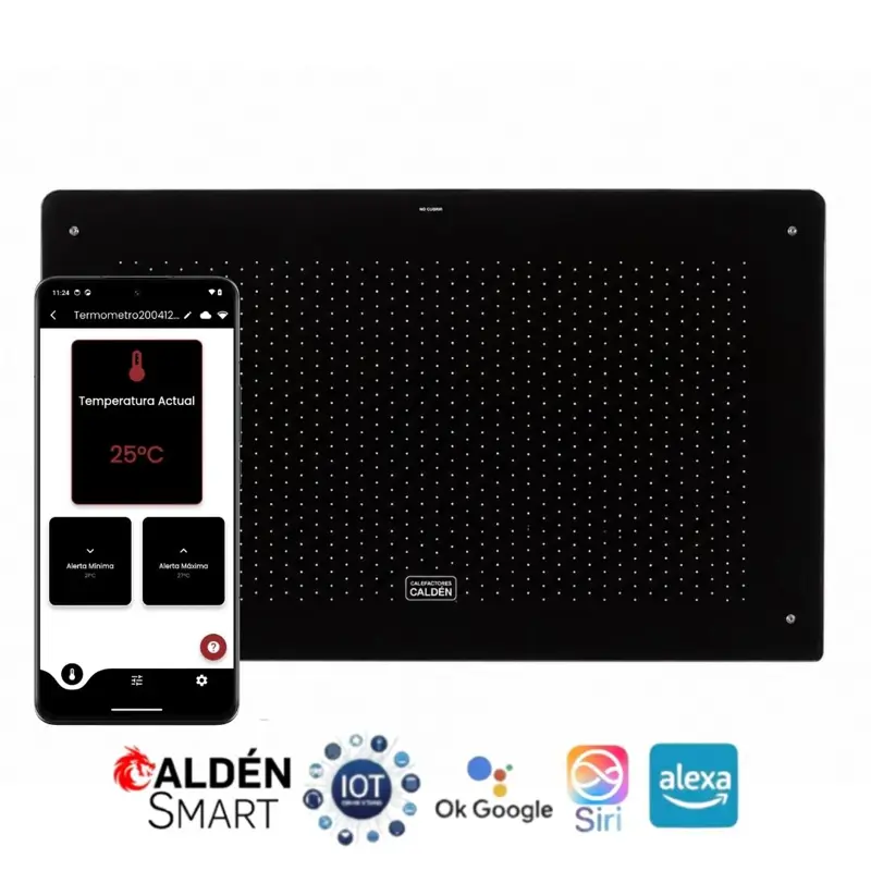 Vitro convector Calden 7000 Kcal con Termostato Smart