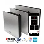 Vitro convector Calden  7000 Kcal Acero Inoxidable con Termostato Smart