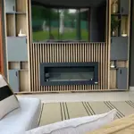 Chimenea moderna Calden Paris colgar 140 cm
