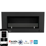 Chimenea moderna Calden Paris colgar 90 cm con Termostato Smart