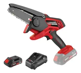 Mini Motosierra Inalambrica  20V + Bateria Cargador ...