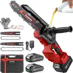 Mini Motosierra Inalámbrica Supstable 6 Pulgadas + 8