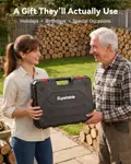 Mini Motosierra Inalámbrica Supstable 6 Pulgadas + 8