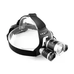 Linterna Tres Luces De Cabeza Recargable 1000lm Cob
