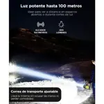 Linterna Gadnic BT-PL4078 Camping 100 Metros Batería Recargable USB
