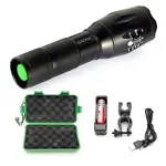 Linterna Táctica Militar Gadnic Led 3000 Lúmenes Resistente al Agua + Soporte