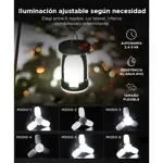 Linterna Camping Gadnic Expandible Recargable 48 LED