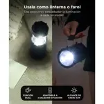 Linterna Retráctil de Camping Gadnic BT-PL4028 Luz Farol Impermeabilidad IP42