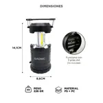 Linterna Retráctil de Camping Gadnic BT-PL4028 Luz Farol Impermeabilidad IP42