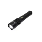 Linterna tactica de alumino con led 20W, power bank, bateria recargable NISUTA - NSLI80