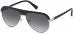 Anteojos de Sol GUESS GU-6937 Negro Brillante Plata Gris
