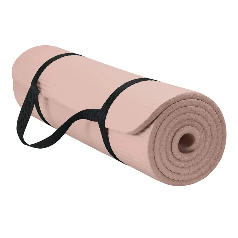 Esterilla Yoga Gaiam 10mm Matón Ejercicio Fitness Correa