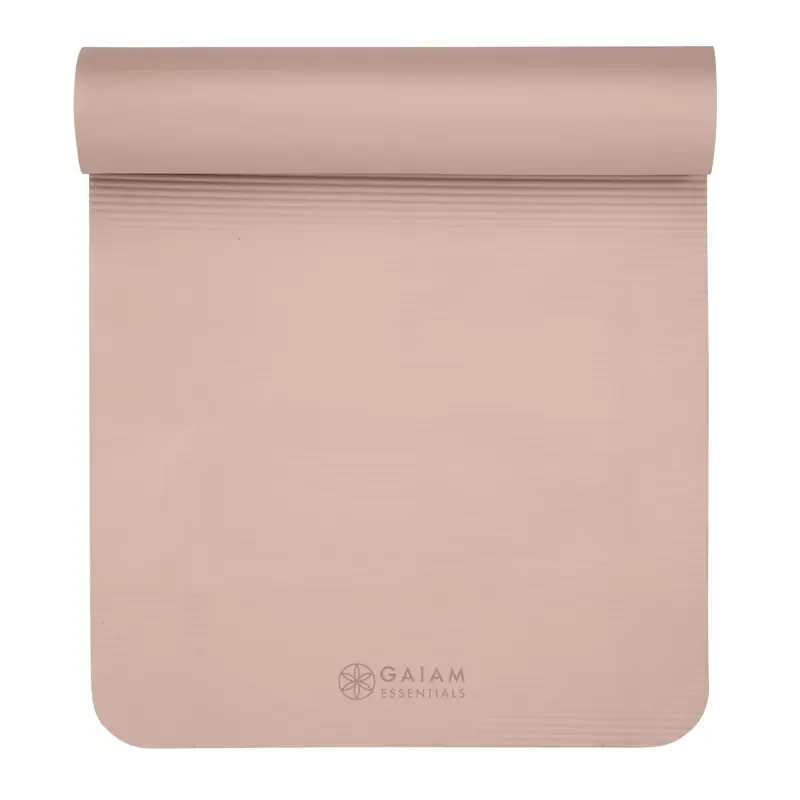 Esterilla Yoga Gaiam 10mm Matón Ejercicio Fitness Correa