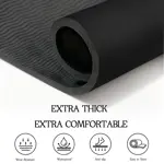 Esterilla Yoga VTORY 6x4x8mm Gruesa Ejercicios Hogar Pilates