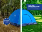 Carpa Gadnic 4 Personas Automática Impermeable con mosquitero