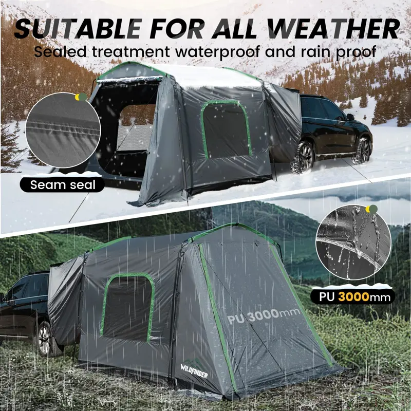 Carpa SUV WildFinder para Camping 5 9p Azul