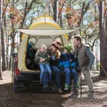 Carpa Camioneta Qualencey 5.5-6.3FT Camuflaje Toldo Sombra