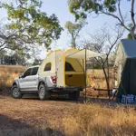 Carpa Camioneta Qualencey 5.5-6.3FT Camuflaje Toldo Sombra