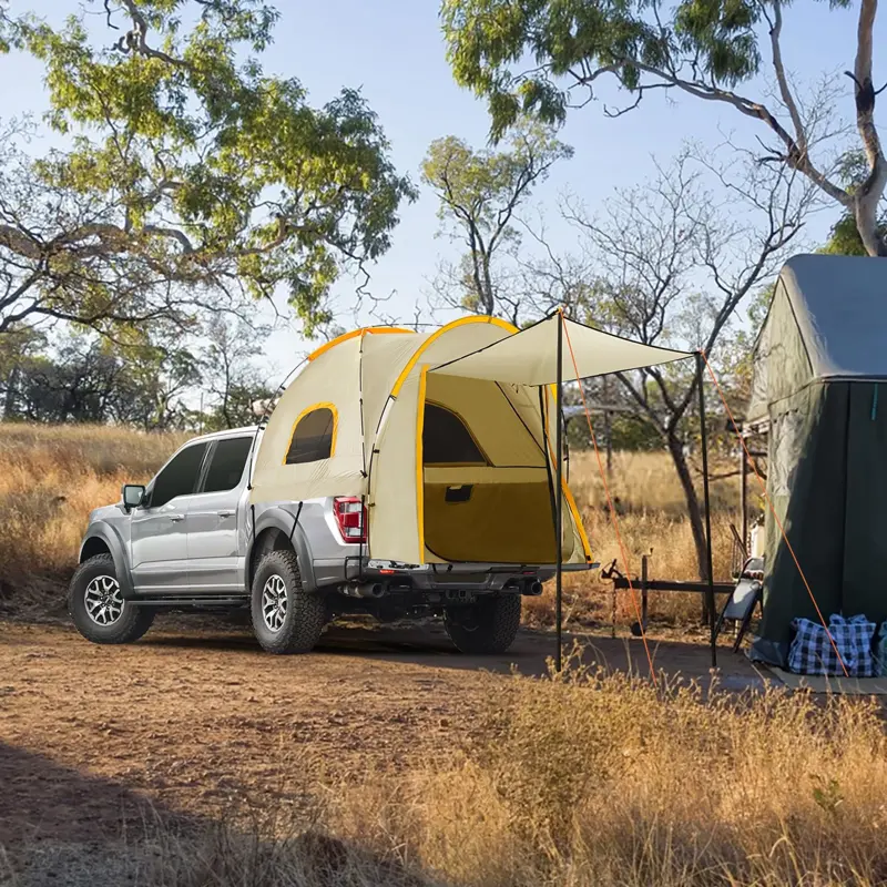 Carpa Camioneta Qualencey 5.5 6.3FT Camuflaje Toldo Sombra