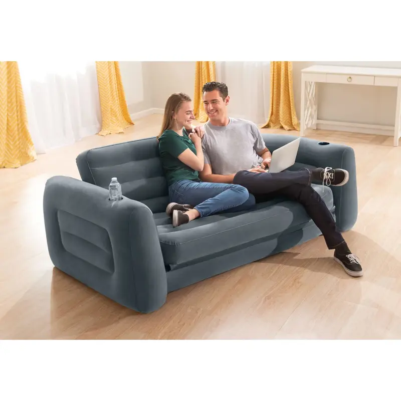 Sofá Inflable Cama Queen Intex 66552EP Hinchable