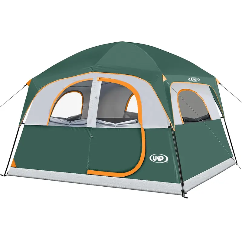 Carpa Camping UNP 6 Personas Impermeable con Soportal Fácil