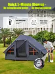 Carpa Inflable SANHOVO Tienda Rápida Montaje 5 Minutos