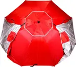 Sombrilla Carpa Gazebo6X - 1.90m Ancho, UV+50, Mosquitero, Plegable, Rojo