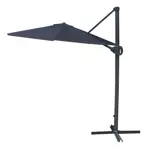 Sombrilla Jardin Lateral 3m Lusqtoff Lq50-04n Impermeable Uv Negro