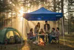 Gazebo Philco Autoarmable Aluminio 3x3 m Azul GAP3X3BA-NS