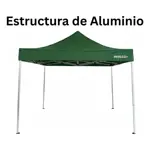 Gazebo Philco Autoarmable Aluminio 3x3 m Verde GAP3X3GA-NS