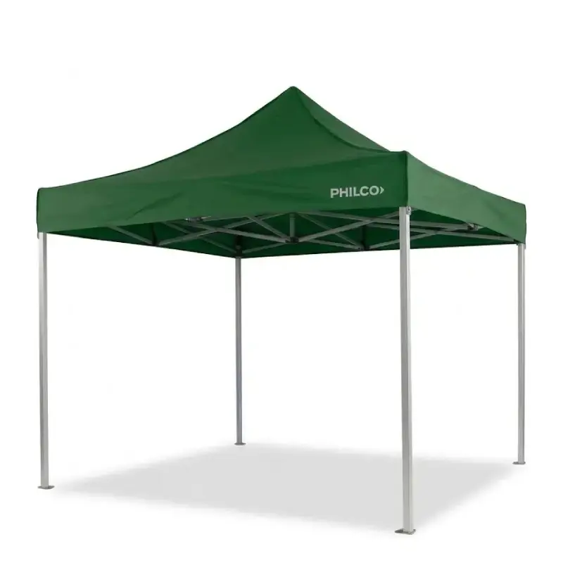 Gazebo Philco Autoarmable Aluminio 3x3 m Verde GAP3X3GA NS
