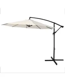 Sombrilla 300Cm Jardin Banana U3000...