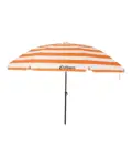 SOMBRILLA RAYADA 220CM U220 ALUMINIZADA CON RESORTE Y DEFLECTOR Outdoors Naranja 
