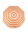 SOMBRILLA RAYADA 220CM U220 ALUMINIZADA CON RESORTE Y DEFLECTOR Outdoors Naranja 