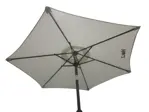 Sombrilla Parasol Recto P/jardin Holz 2 Mts- Zru018 Beige