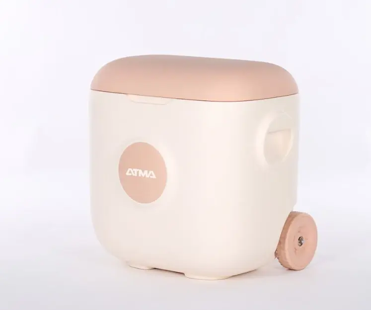 Conservadora Atma Vintage con Carrito 30L Rosa CATP305V NS