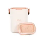 Conservadora Atma Vintage 9L Manija Simil Cuero Rosa CAMP95V-NS