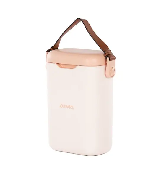 Conservadora Atma Vintage 9L Manija Simil Cuero Rosa CAMP95V NS
