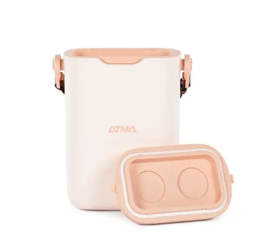 Conservadora Atma Vintage 9L Manija Simil Cuero Rosa CAMP95V NS