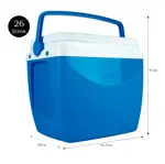 Heladera Conservadora P/Playa Portátil Mor 26L 35 Latas 