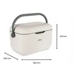 conservadora lonchera atma vintage 6 lts blanco