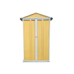 Armario Deposito  Galpon de jardin  1x.58x2 arena  Piso + estante Don Acero calibre 28