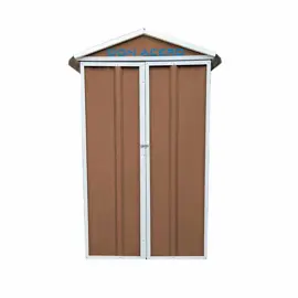 Armario Depósito Galpón De Jardín 1X058x2 Pardo Piso...