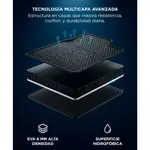 Alfombras 3D Para Toyota Hilux 2016 En Adelante EVA 8 mm PVC 0.8 mm Juego Completo 3 Piezas
