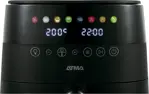 Freidora de Aire 6Lts FR246ABP 220°C 1750W Negra ATMA 