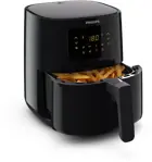 Freidora de Aire HD9252/90 - 4.1L, 1400W, Pantalla Táctil, Rapid Air, Negro