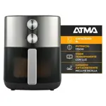 FREIDORA DE AIRE FR256MAIP 6L INOX ATMA