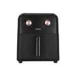 Freidora De Aire Mecánica 6L Sansei Negra FR256SP