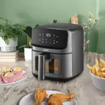 Freidora Overtech Electrica Sin Aceite De Aire 1500w 4.5 Litros Air Fryer Ov-105.5 8 Programas